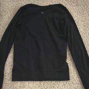 lululemon athletica Black Long Sleeve Tee